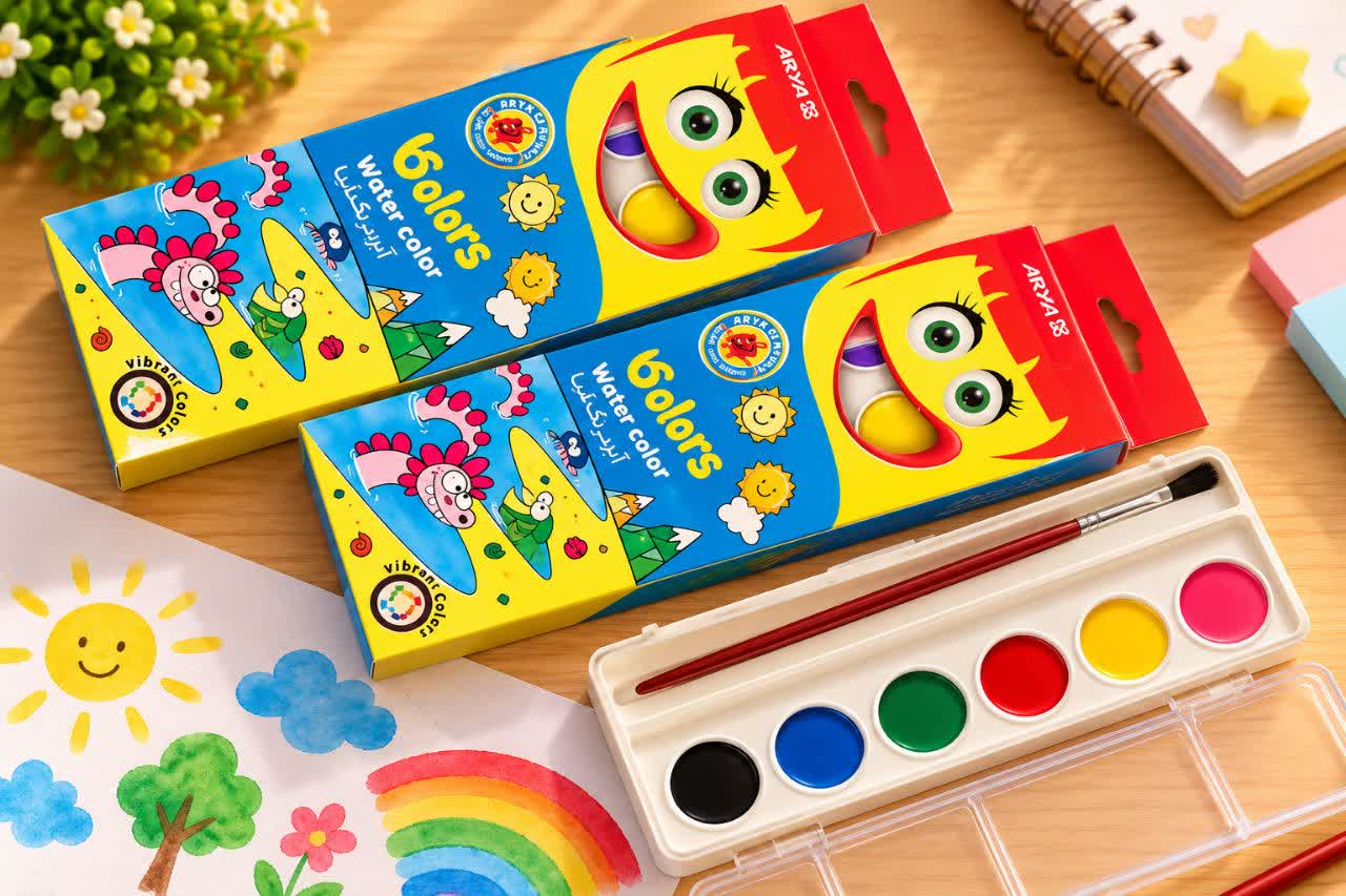 آبرنگ ۶ آریا 🌈🖌️